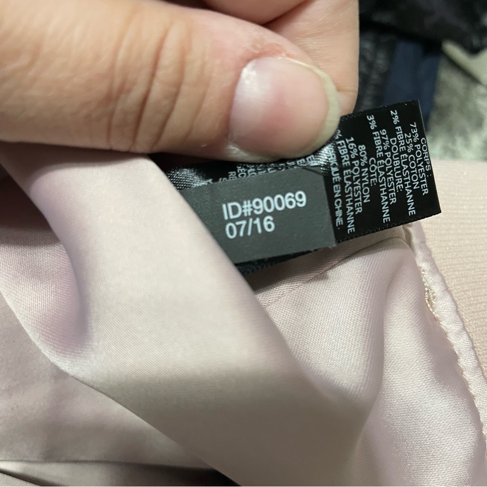 Express Pink Satin Bomber Jacket Size XL - Picture 8 of 8